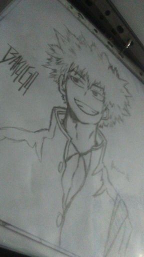 Dibujo de Kacchan de Boku No Hero Academia | •Arte Amino• Amino