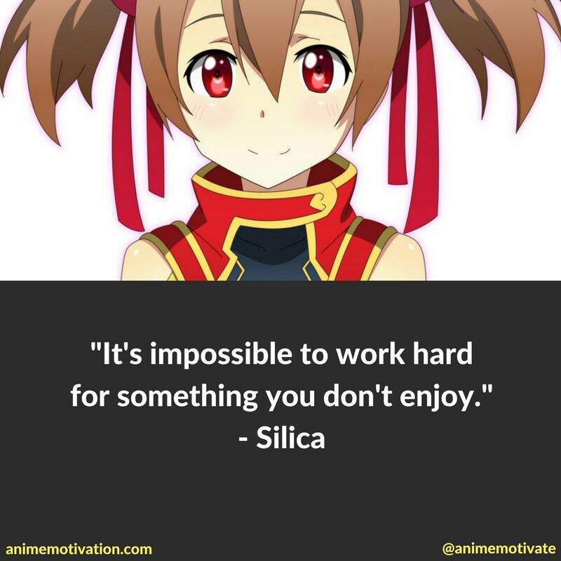 Sword Art Online quotes #1 - Silica | Anime Amino
