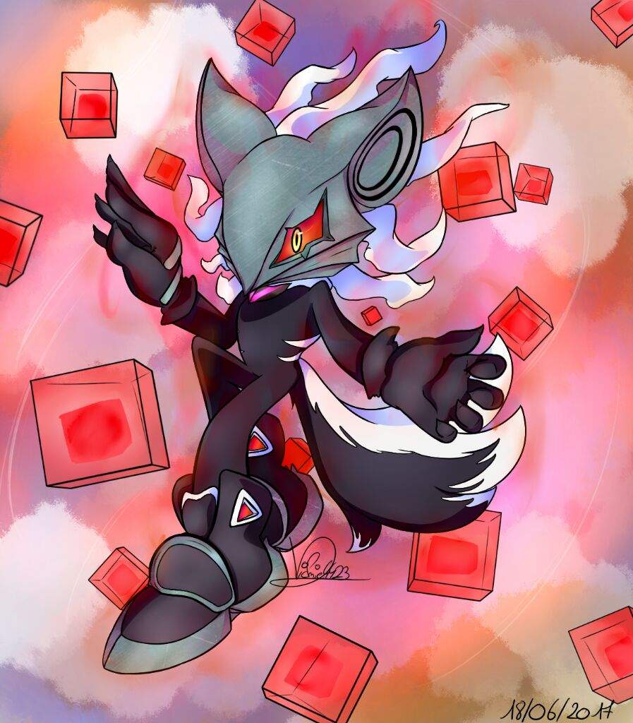 🌙Chaoz Eclipse the Wolf-Kitsuné🌙 | Sonic Y Oc's/Fc's Amino Amino