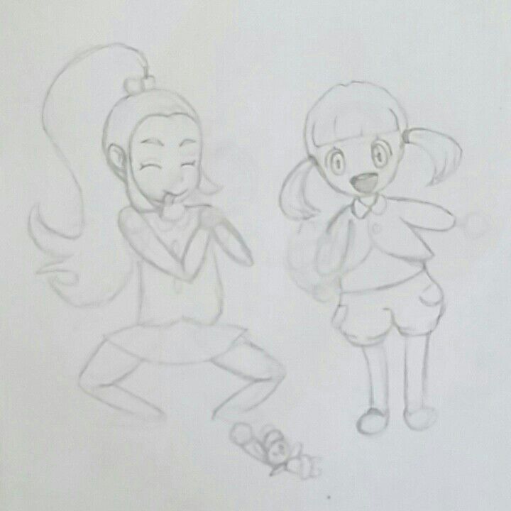 🍦 Fanart - ¡Hermanas dulces! 🍭 | •Pokémon• En Español Amino