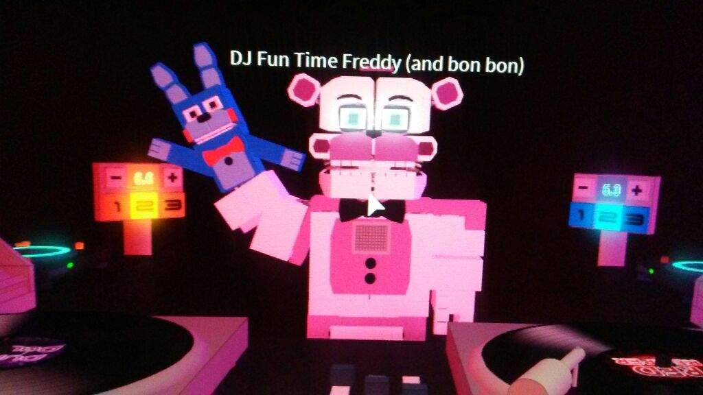 Dj Funtime Freddy Fnaf Roblox Five Nights At Freddy S Amino - dj board roblox