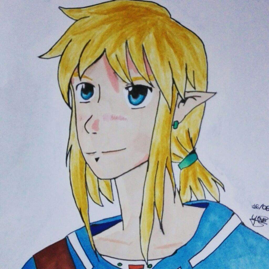 Un pequeño dibujo de Link de Breath of the Wild ^^ | Zelda Amino En ...