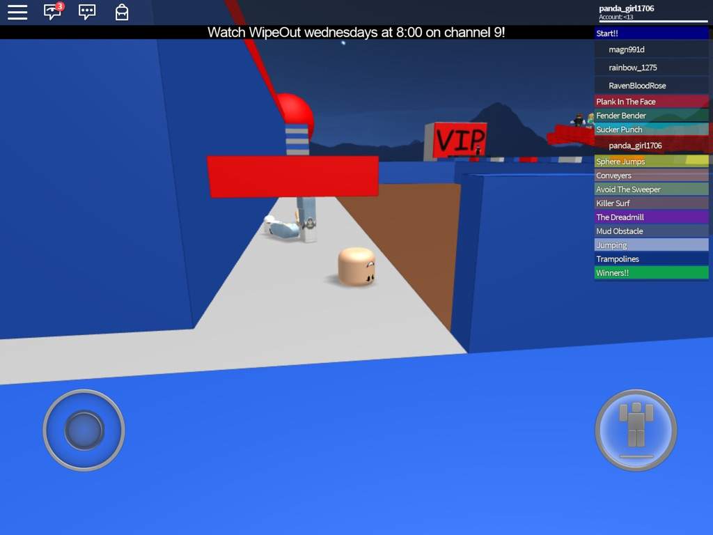 Easy Roblox Amino - wipeout obby real obstacles season 1 edition roblox