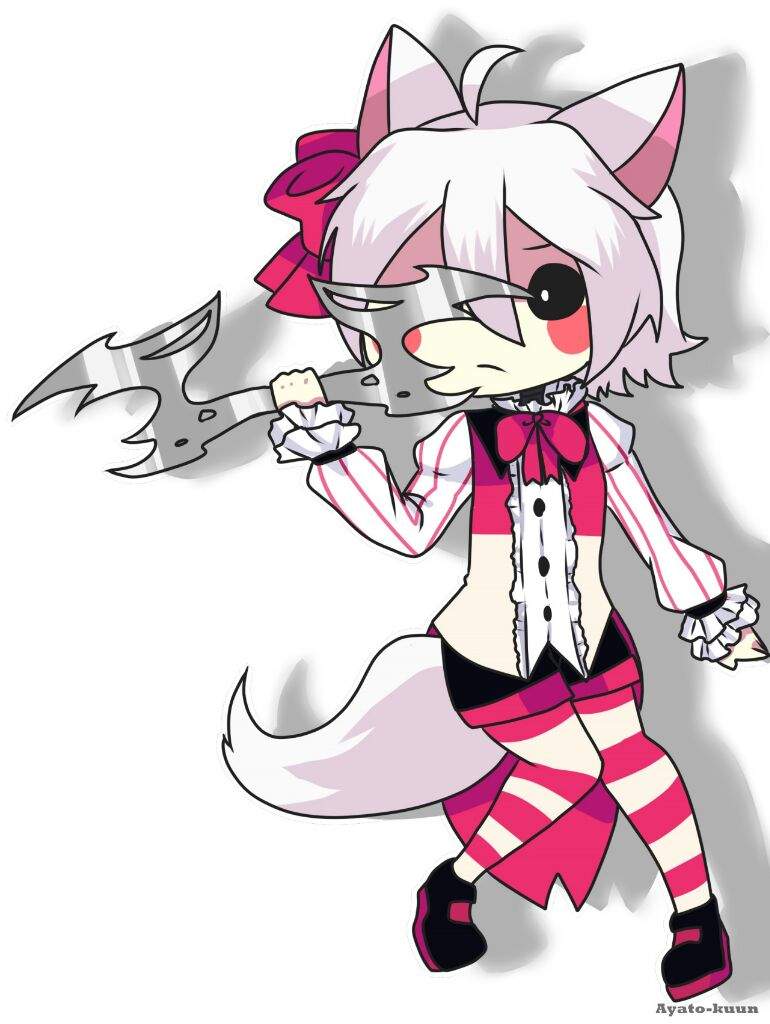 Mangle with her weapon! | Five Nights At Freddy's Amino