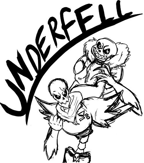 Underfell Sans And Papyrus Undertale Amino