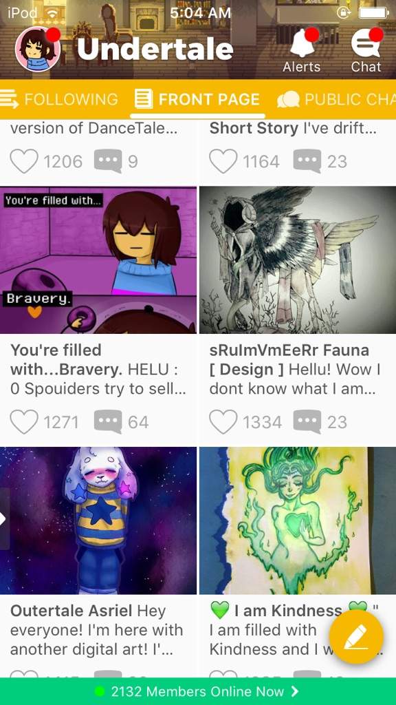 You're filled with...Bravery. | Undertale Amino