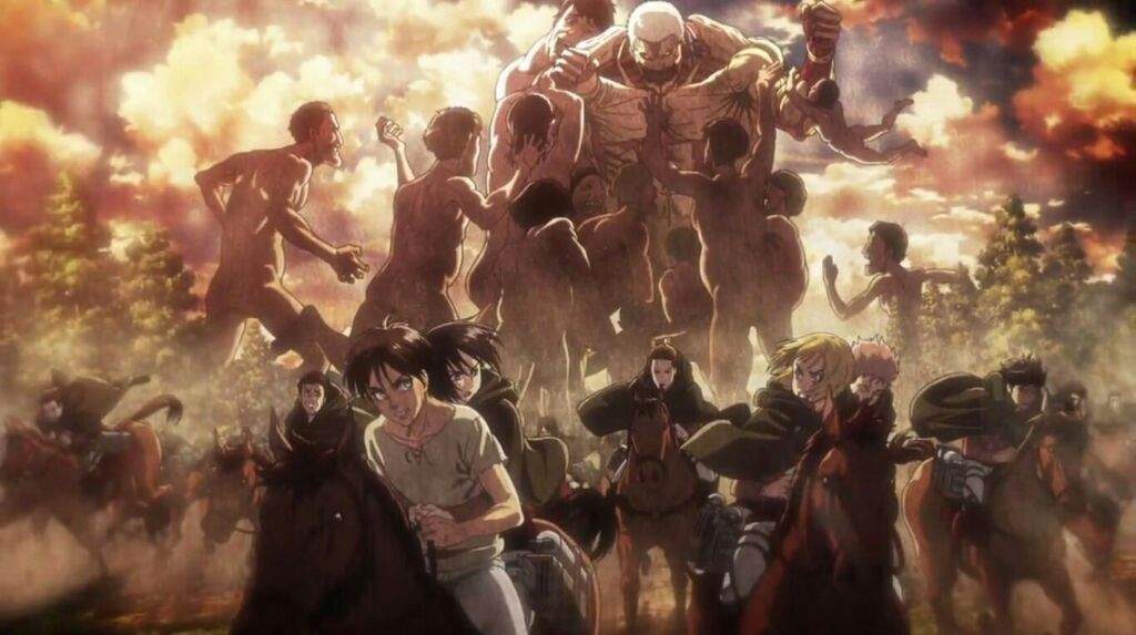 Guerra de titanes anime