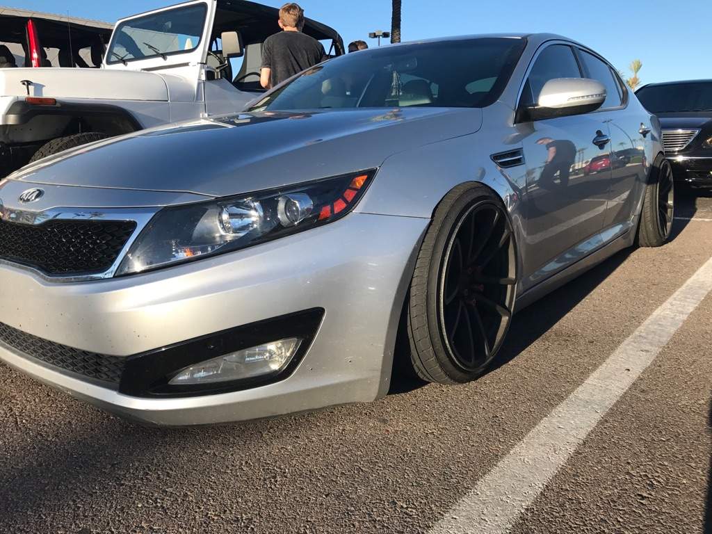 Kia optima stance