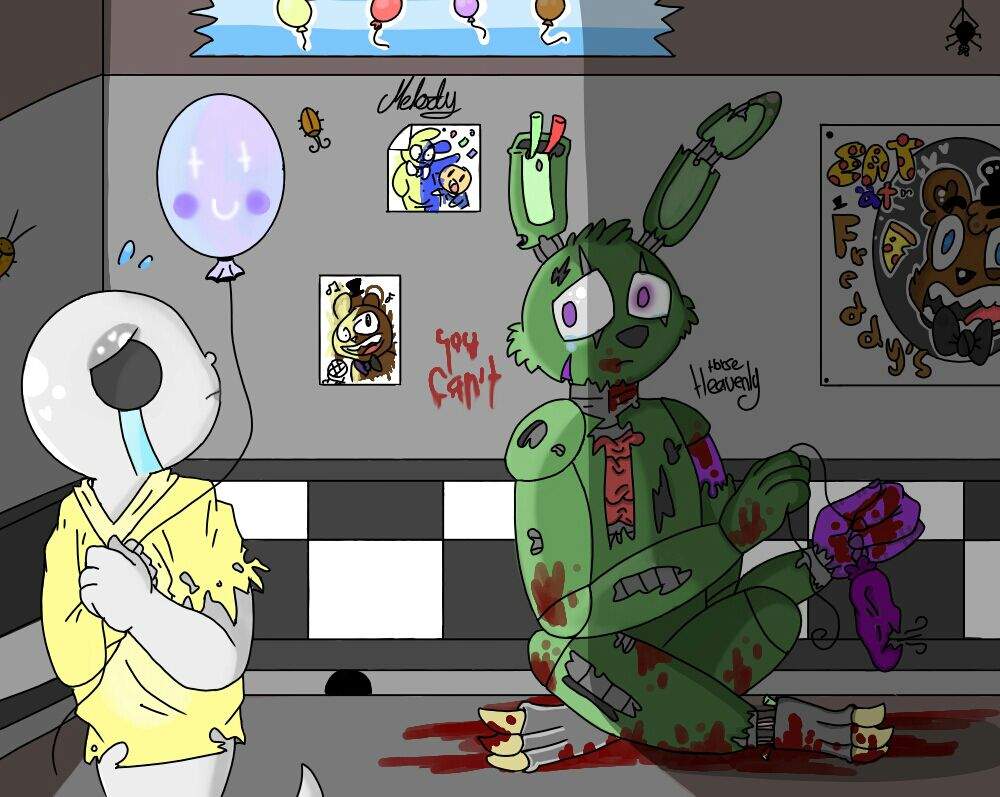 I was left behind [COLLABORATION] Five Nights At Freddy's Amino