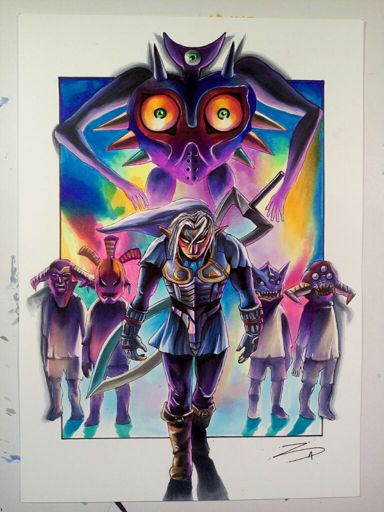 Fiera Deidad - Zelda Majora's Mask Illustration | •Arte Amino• Amino