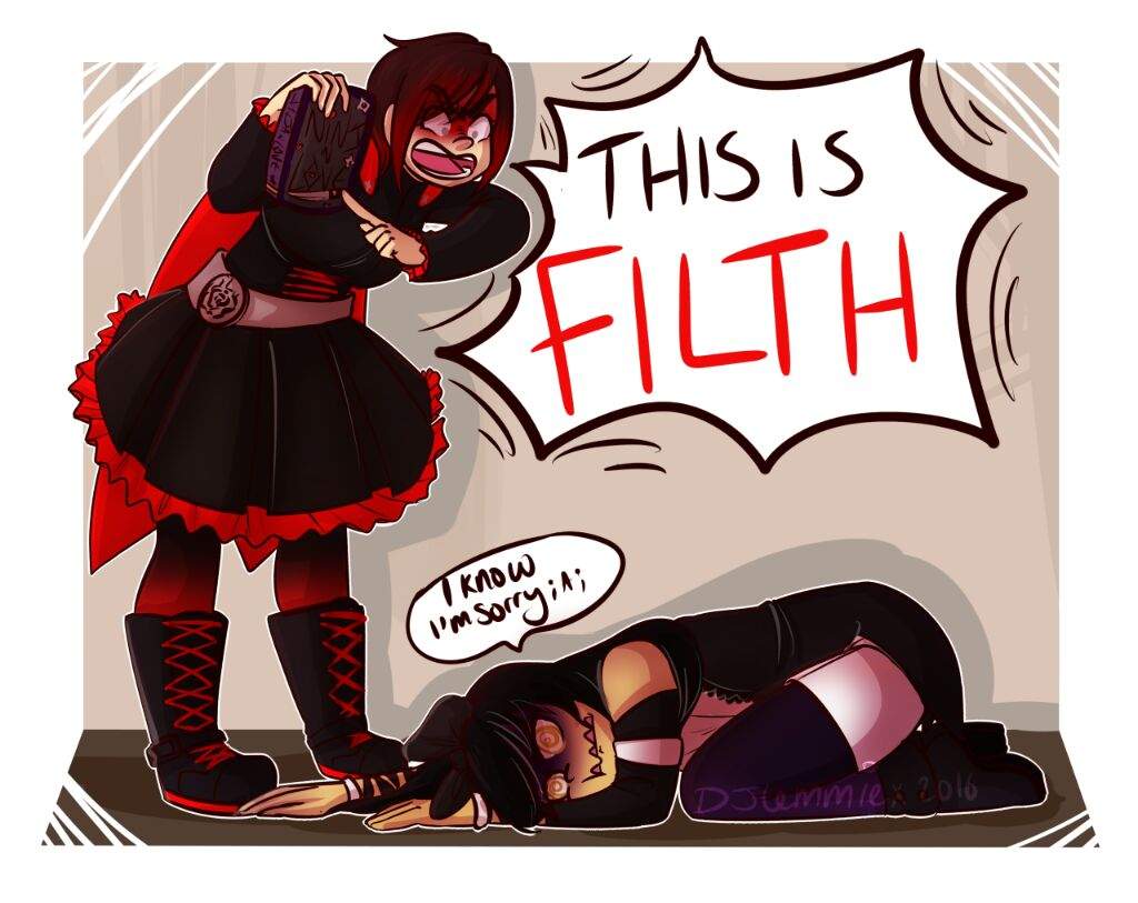 Image This Is Filth XD RWBY Know Your Meme Anime Amino