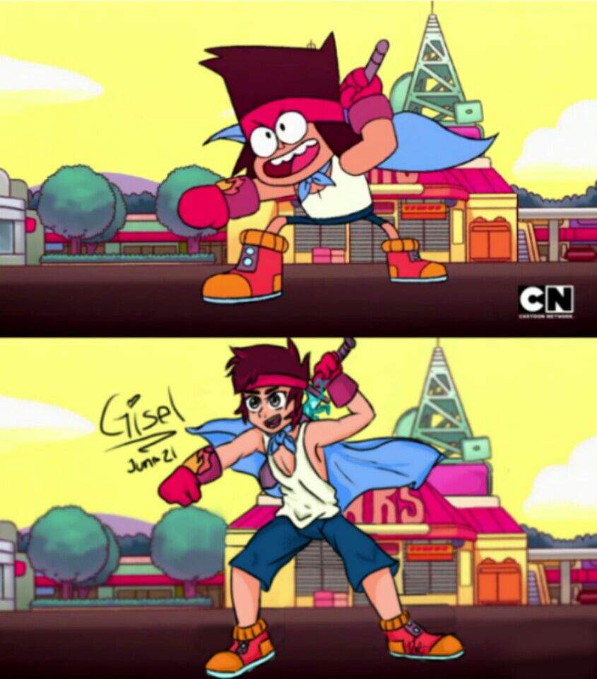 Ko Sean remake! | OK K.O. Let's Be Heroes Amino