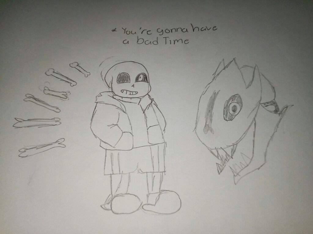 Como Dibujar A Sans