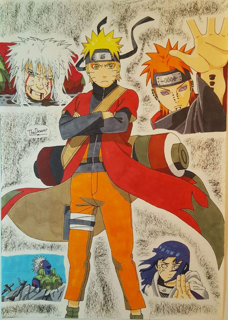 Pain arc drawing!!! | Naruto Amino