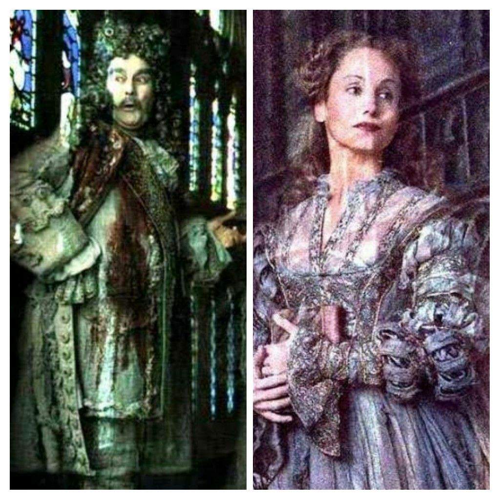 Uma história de amor trágica Helena Ravenclaw e Barão Sangrento. ⚡