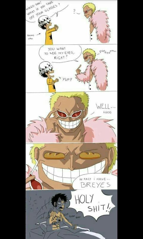 Why law hates bread? | One Piece Amino