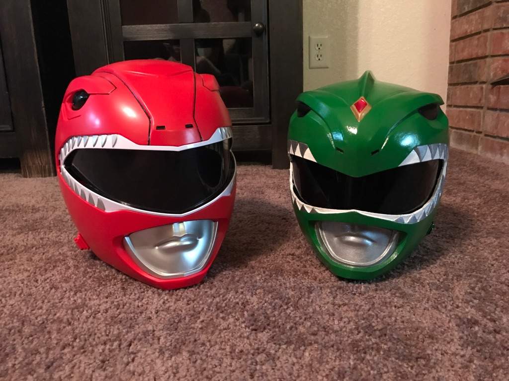 Green Ranger Helmet Came In Power Rangers World Amino