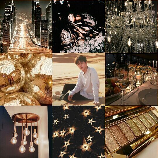 BTS Aesthetic Moodboards: Gold 💫 | ARMY's Amino