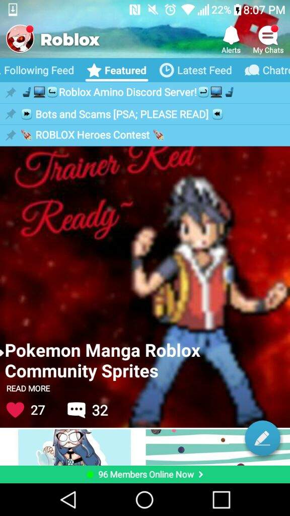 Pokemon Manga Roblox Community Sprites Roblox Amino - roblox arsenal sprite