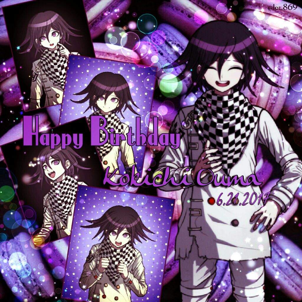 Happy Birthday Kokichi Ouma 6/21/2017 | Danganronpa Amino