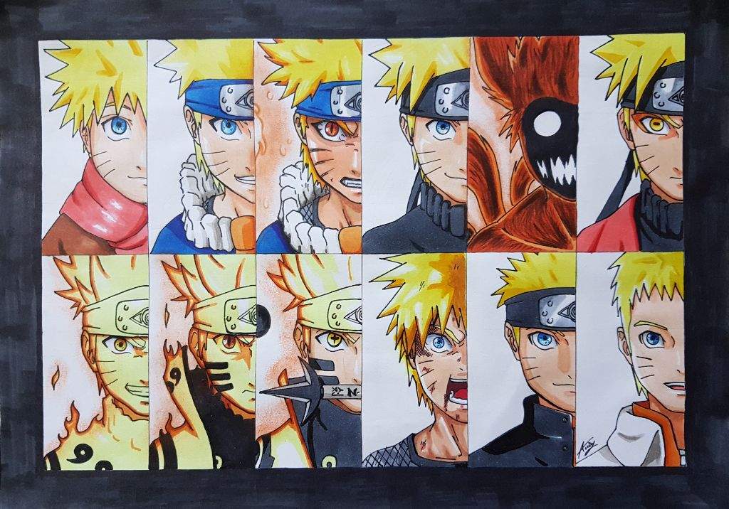 My Naruto Evolution Drawing | Naruto Amino