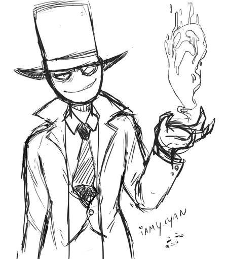 Black hat fanart | Villainous! Amino