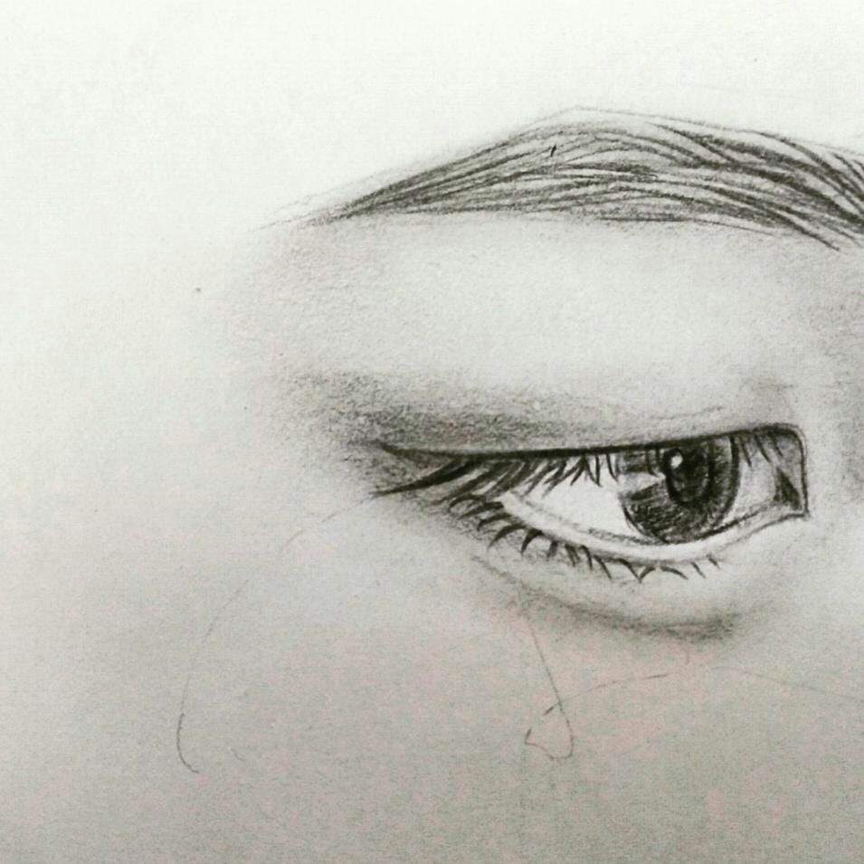 Jimin Eyes Drawing