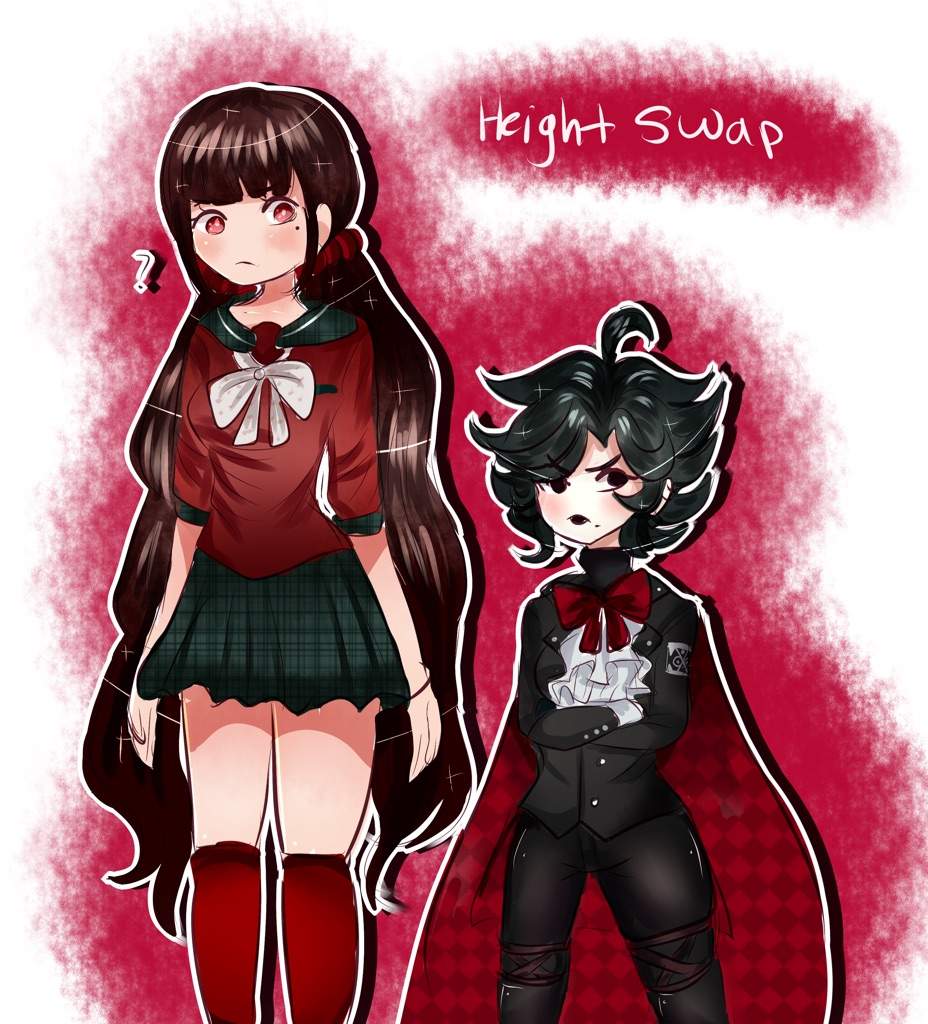 Height swap- | Danganronpa Amino