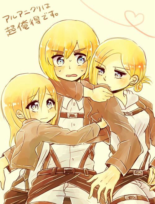 Armin x Historia/Annie 💑💑💑💑 | Anime Amino