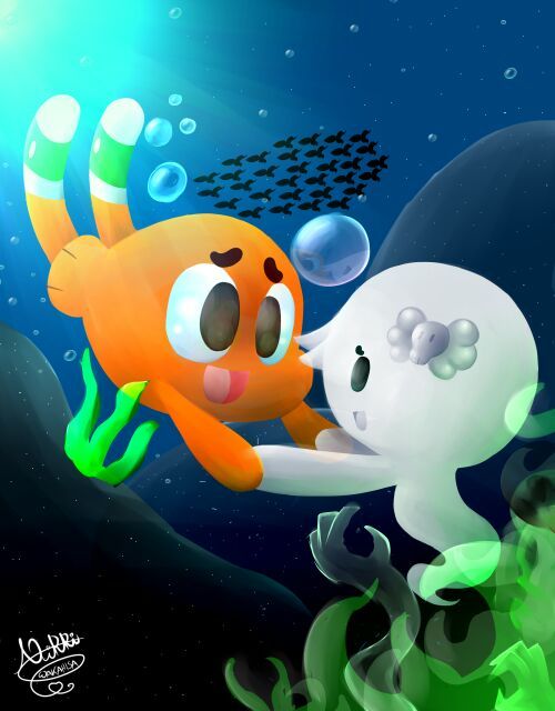 Darwin And Carrie | Wiki | Amazing World Of Gumball. Amino