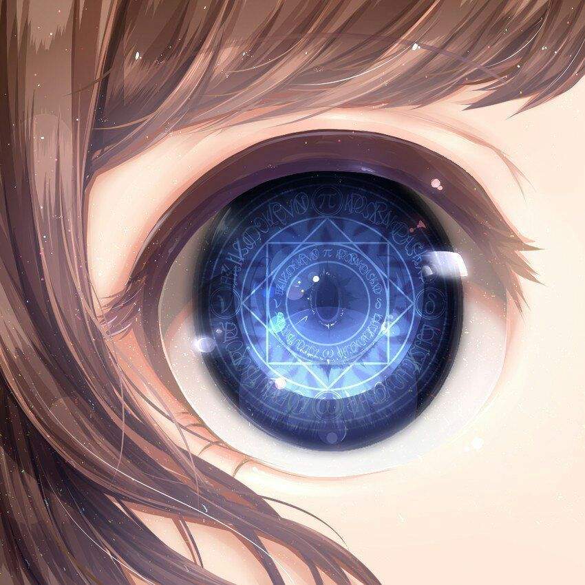 Фото красные глаза аниме