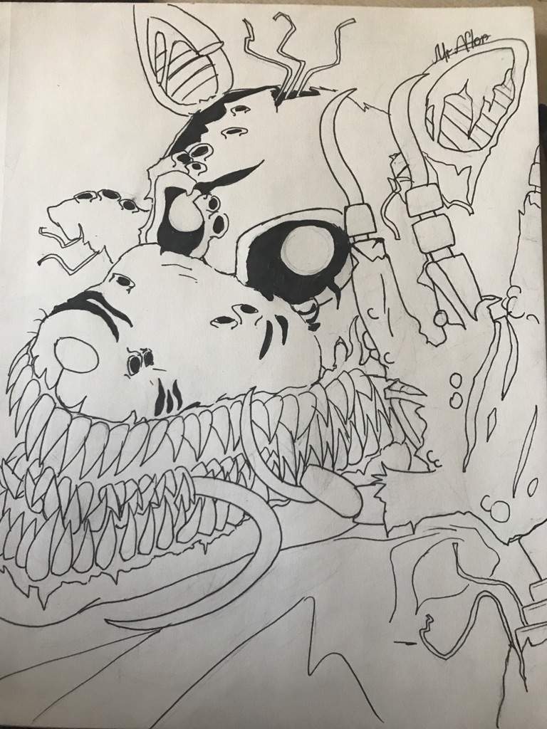 [Fan-Art] Twisted Foxy | Five Nights At Freddy's Amino