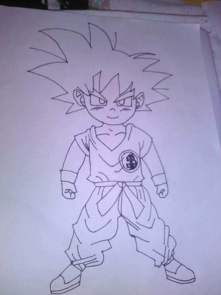Tutorial De Dibujo De Goku Niño •arte Amino• Amino