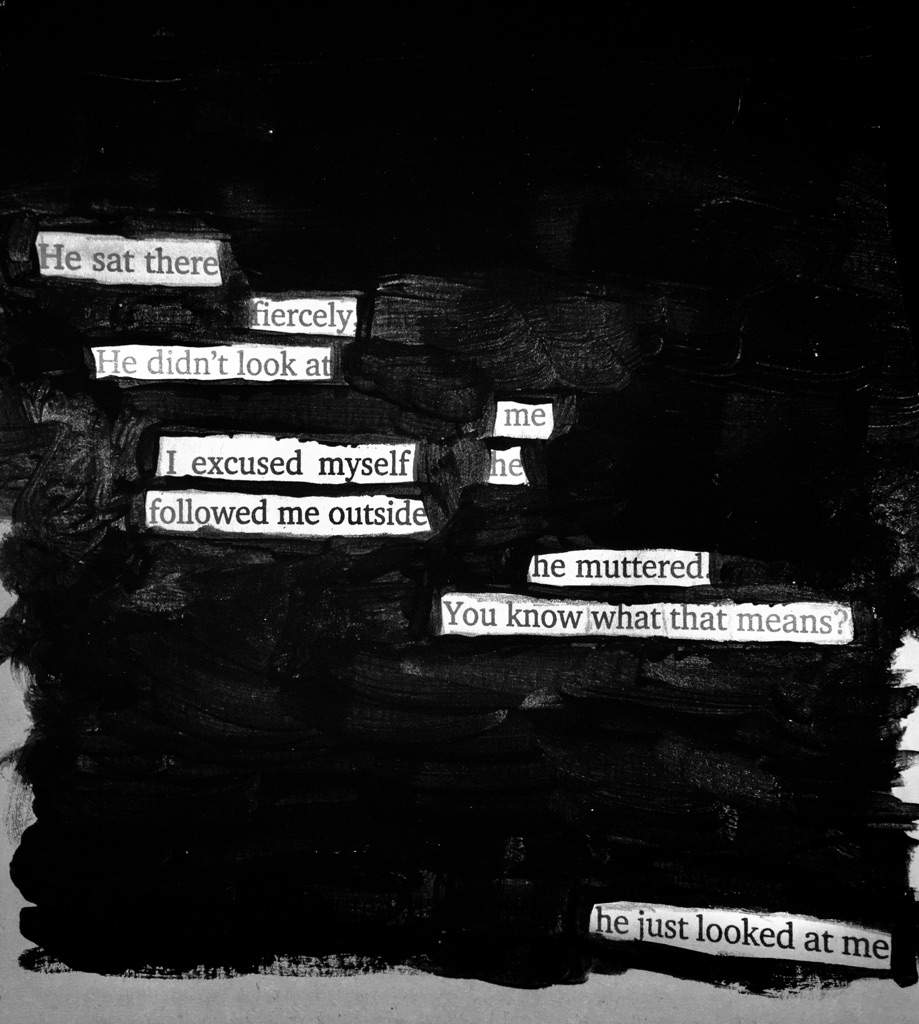 Black Out Poetry 🚬 | Virtual Space Amino