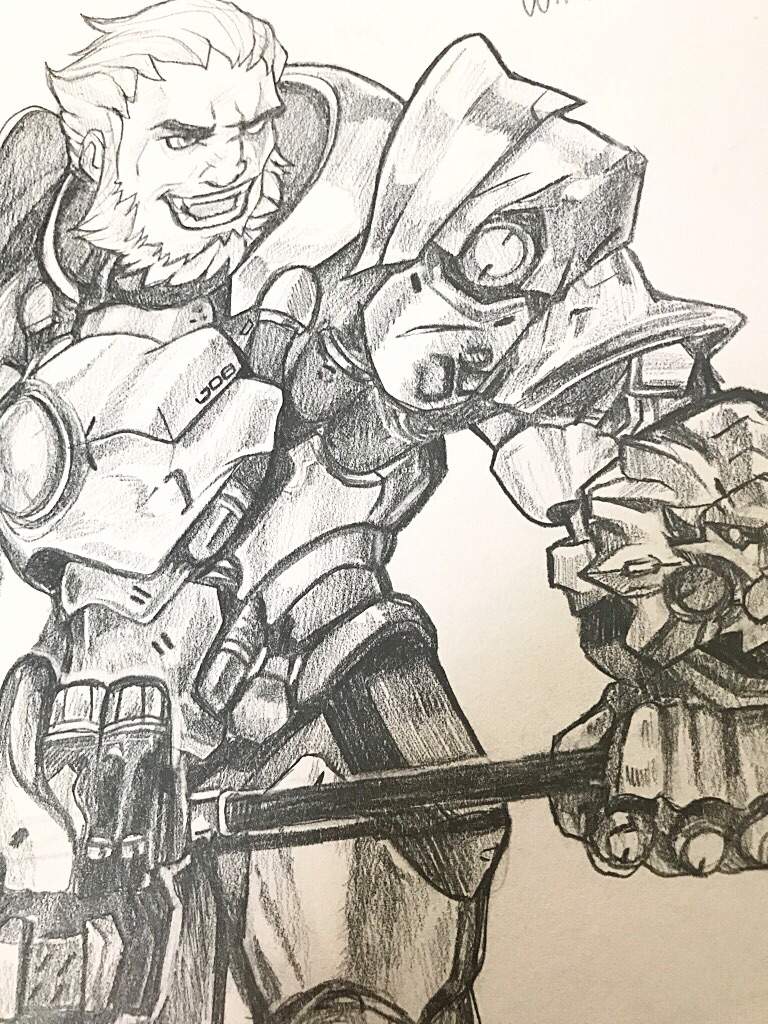 First Overwatch Drawing! Overwatch Amino