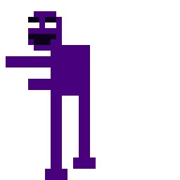 William Afton Pixel Art Grid