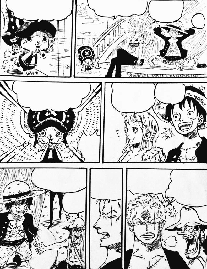 Radical One Piece Fanart Comic and Drawing Process | Anime Amino
