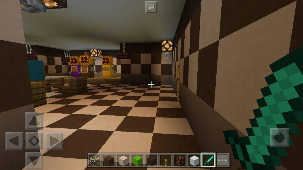 Fnaf 1 map I made in mcpe | Minecraft Amino