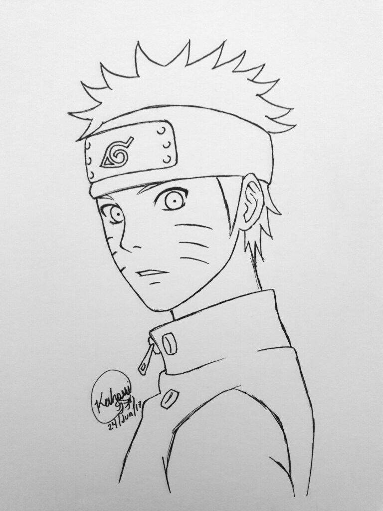 🎨Proceso de dibujo: Naruto Uzumaki 🎨 | •Naruamino• Amino