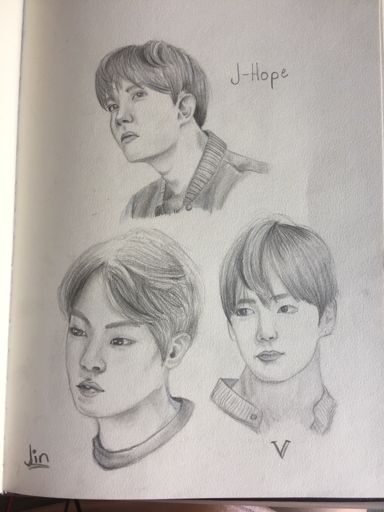 J-Hope, Jin & V | K-Pop Amino