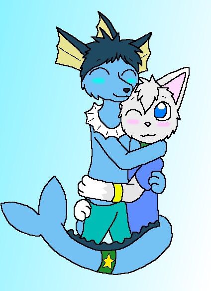 Hugs for a Vaporeon | Pokémon Amino