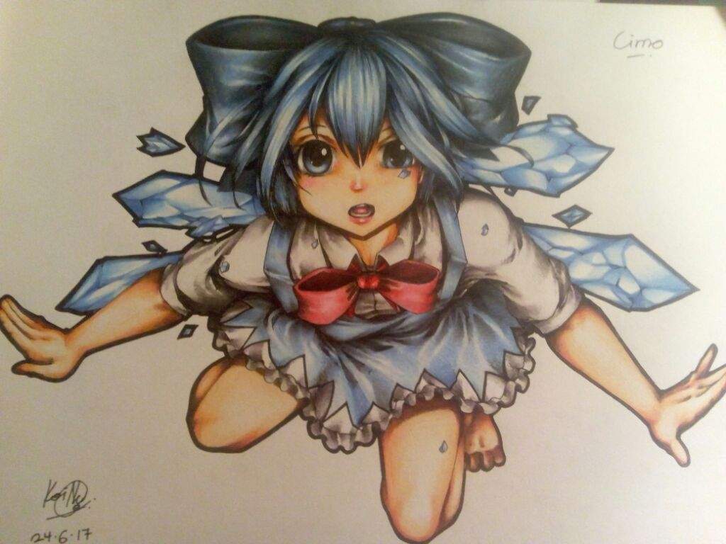 Featured image of post Touhou Cirno Fanart Fanart touhou cirno pixiv banpai akira fanart from pixiv revision