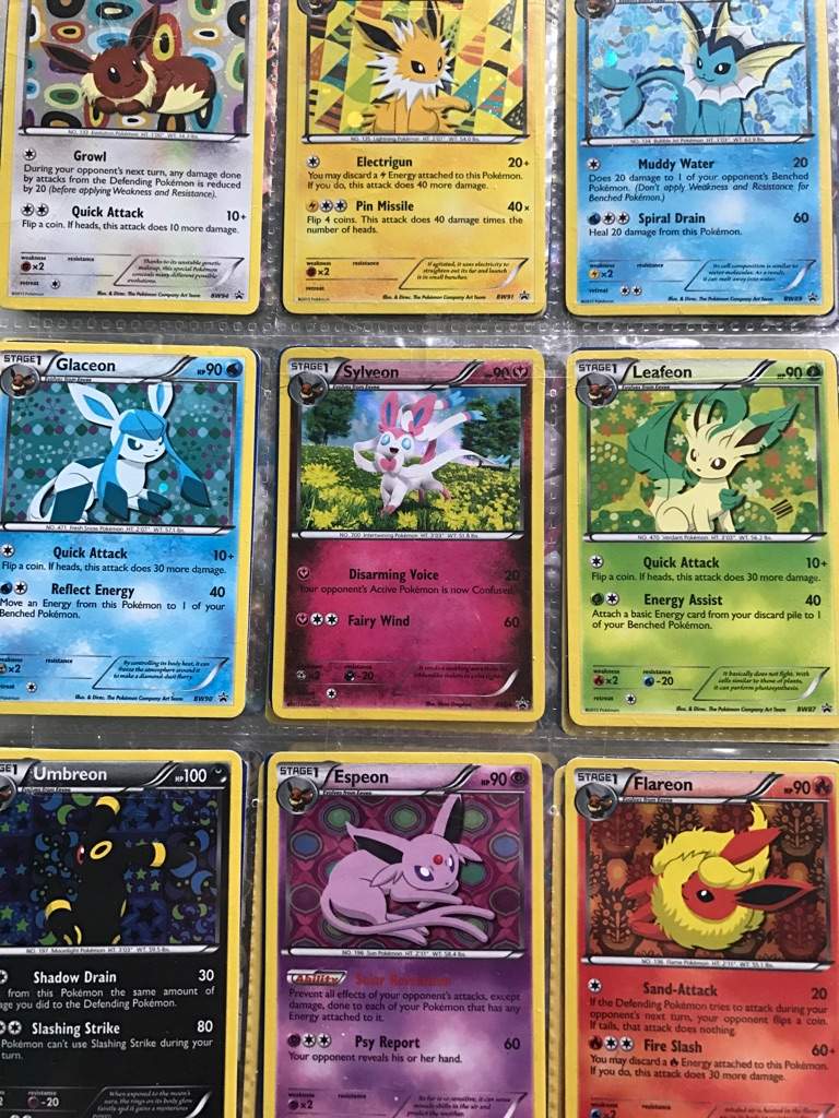 Eevee Evolutions Page Pok mon Trading Card Game Amino
