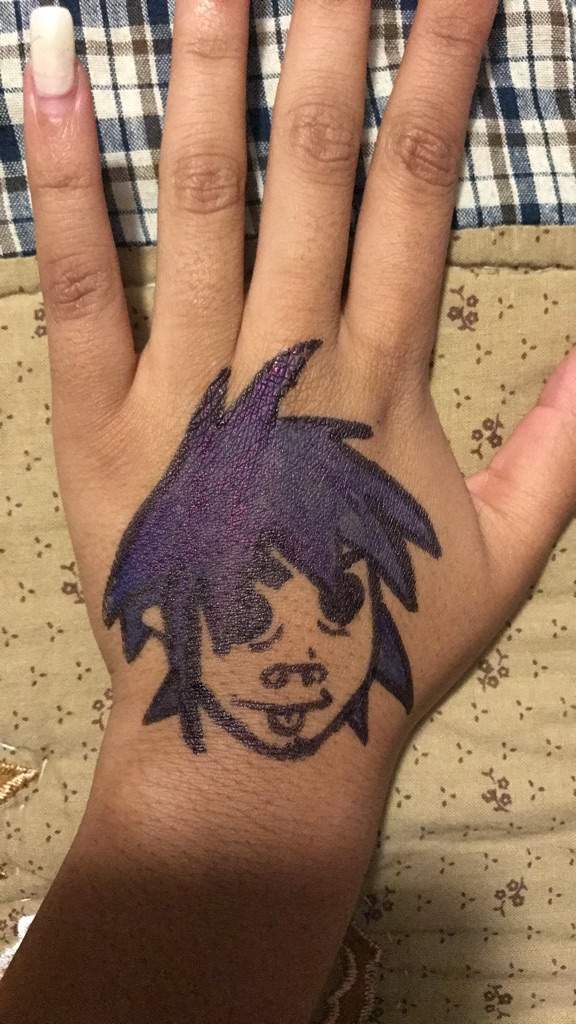 Got my first Gorillaz tattoo yesterday It had to be 2D What do you think   rgorillaz