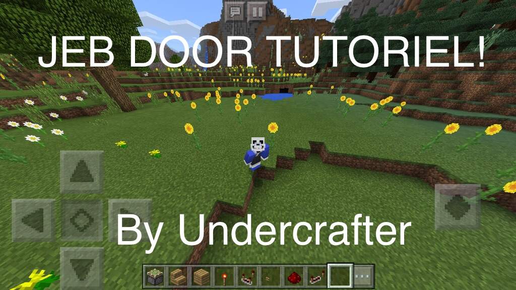 Jeb door Redstone TUTORIEL! | Minecraft Amino