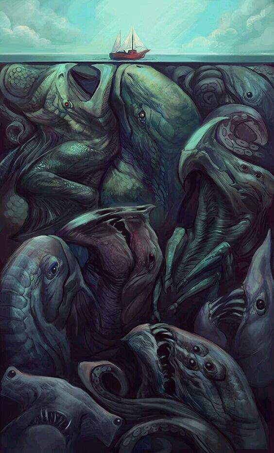 wallpapers monstruos marinos• | Fondos de pantalla 🙌🏻 Amino