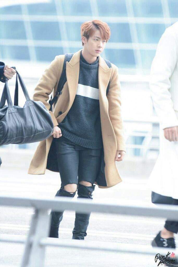 Bts~airport fashion~Jin | ARMY's Amino