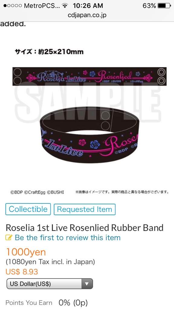 Roselia 2nd Single Released And 1st Live Merchandise Available Idol Amino