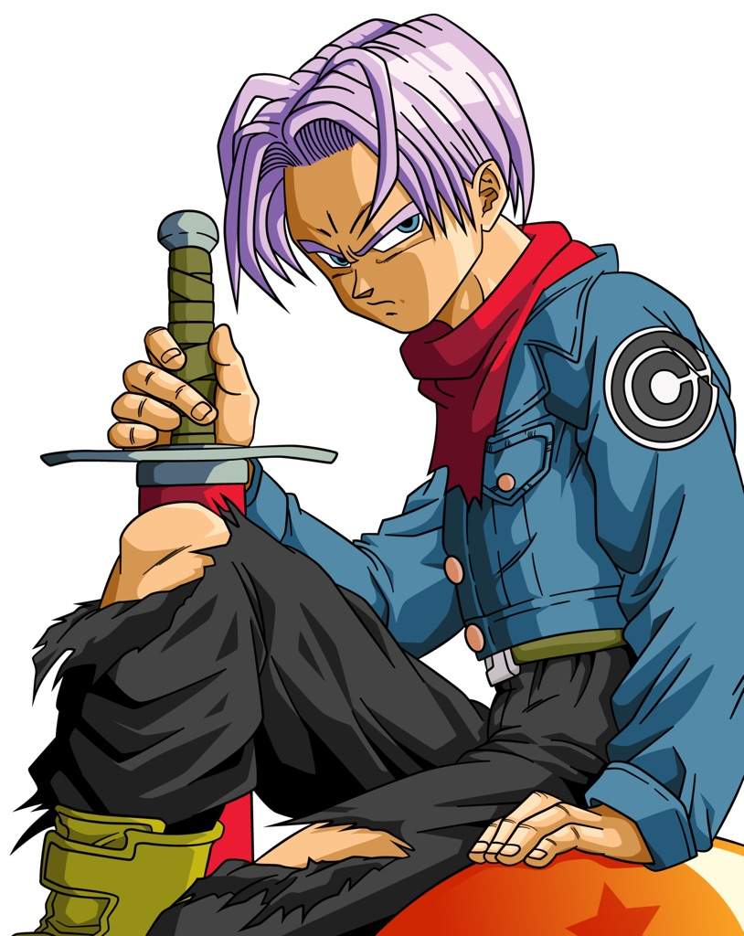 Trunks Blue Hair Dragonballz Amino