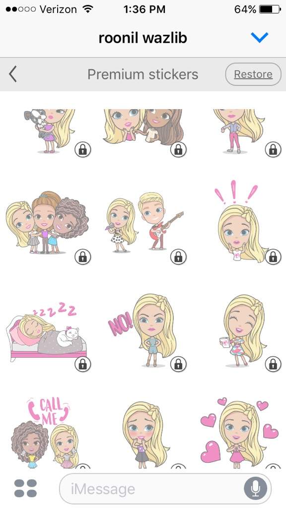 barbie and ken stickers